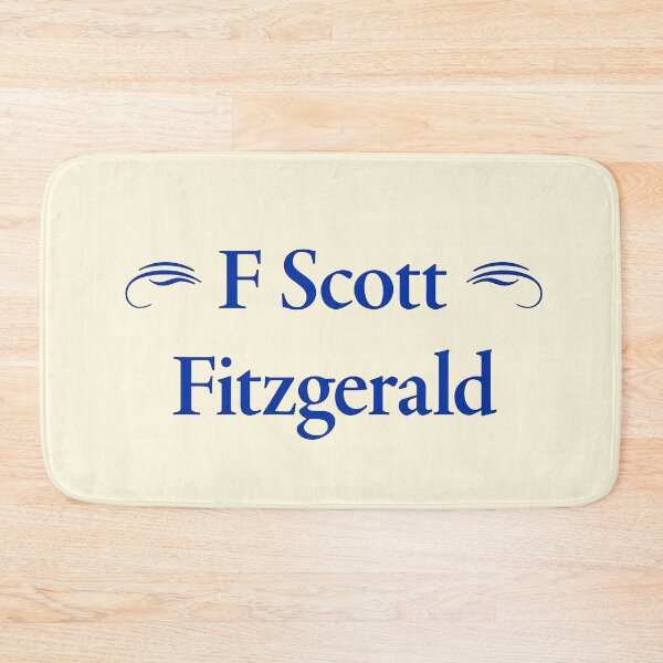 Item preview, F Scott Fitzgerald, American Novelist, Classic Literature designed and sold by CharlottePlaceArt.