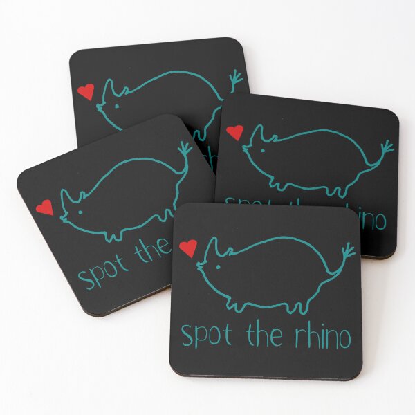 Item preview, SPOT THE RHINO 10 designed and sold by Marni Scofidio Desi9ns.