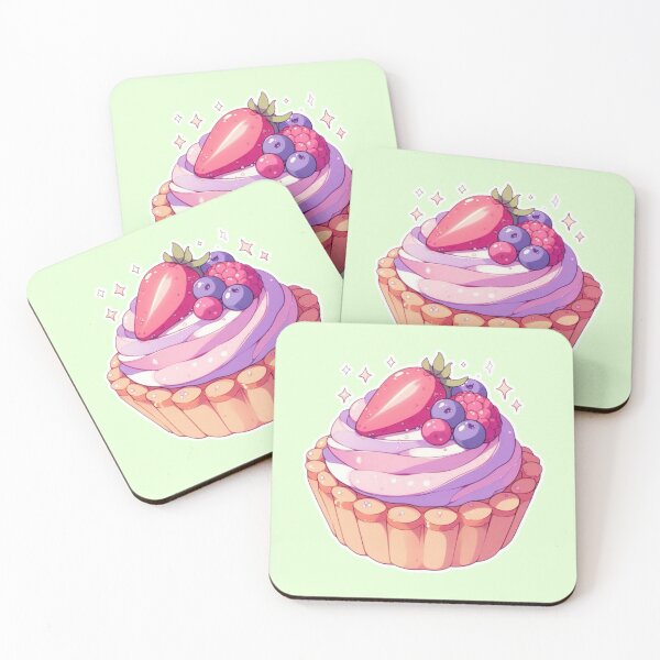 Item preview, Anime Cake – Colorful Kawaii Dessert | Cute Manga Style Food designed and sold by Sugar Wisdom .