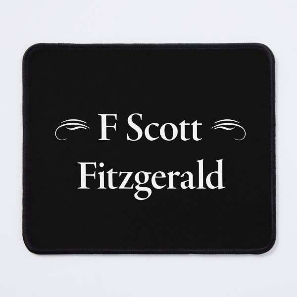Item preview, F Scott Fitzgerald, American Novelist, Classic Literature designed and sold by CharlottePlaceArt.