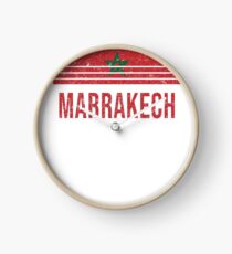 Marrakech Vacation Souvenir Clock