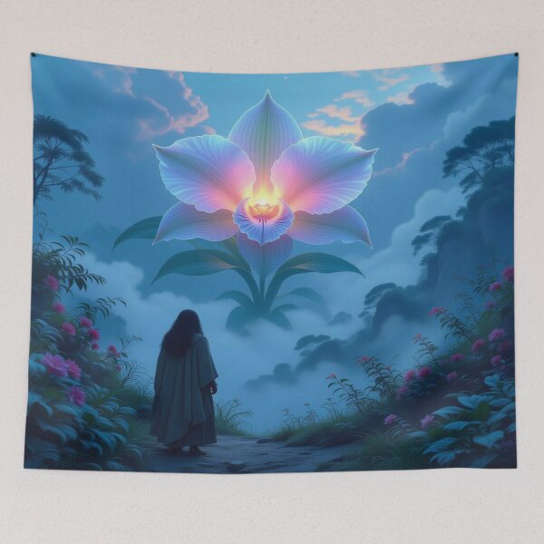 Item preview, Mystical Bloom Path – A Portal of Light and Nature designed and sold by FotoworldEdel.