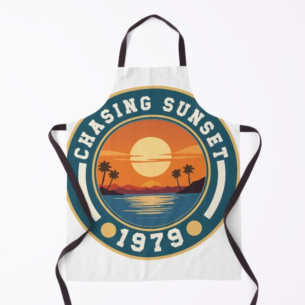 Item preview, Chasing Sunset 1979 – Vintage Badge Tee designed and sold by CreativeDuo0.
