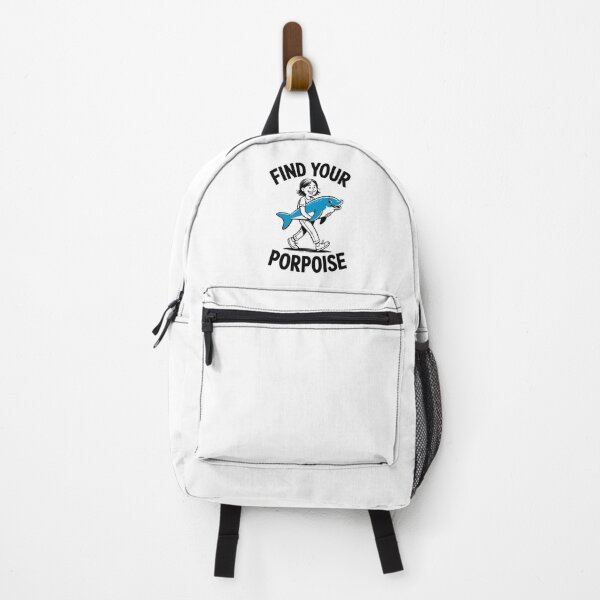 Item preview, Find Your Porpoise Funny Retro Animal Pun designed and sold by Altered Pixels.