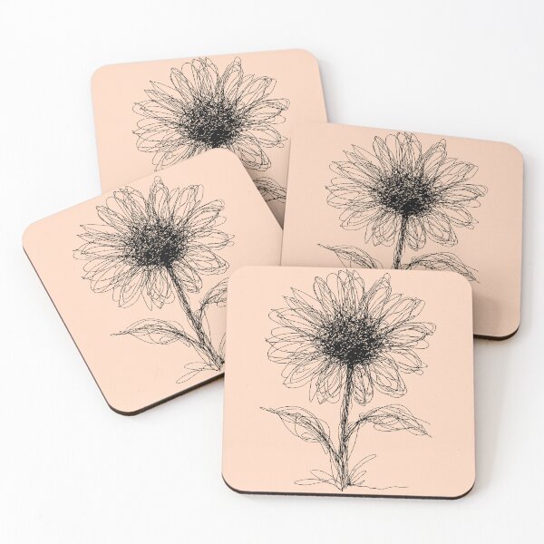 Item preview, Expressive Abstract Bloom Sketch designed and sold by zzz888.