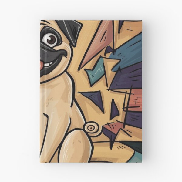 Item preview,  Expressive art for Pug lovers in 1950s and 1960s design pug designed and sold by Petsthetic.