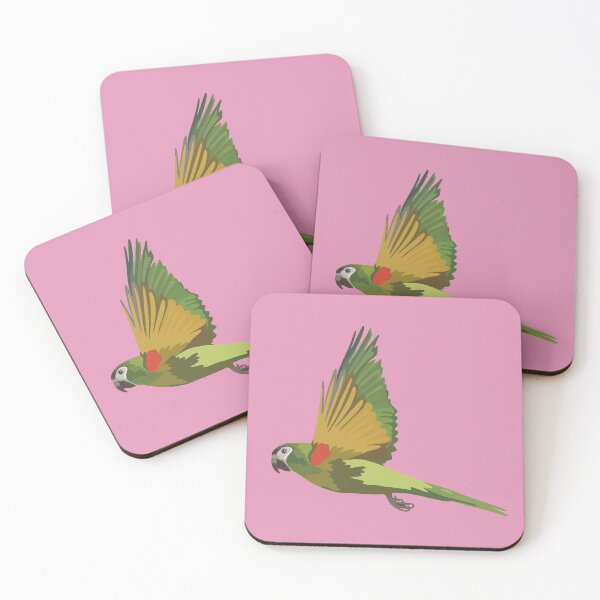 Item preview, R is for Red Shouldered Macaw, Red-Shouldered Macaw Gifts | Mini Macaw Art for Bird Lovers, Aviculturists & Parrot Keepers designed and sold by PrettylittlepastelUk.