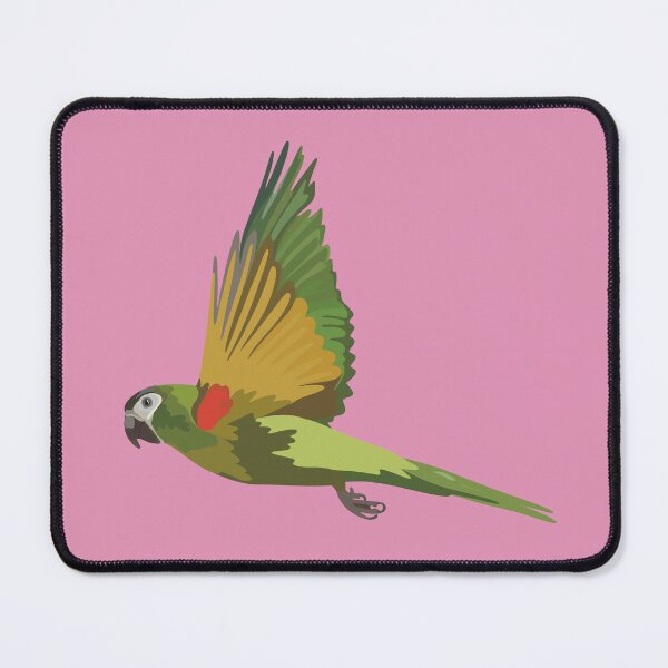 Item preview, R is for Red Shouldered Macaw, Red-Shouldered Macaw Gifts | Mini Macaw Art for Bird Lovers, Aviculturists & Parrot Keepers designed and sold by PrettylittlepastelUk.