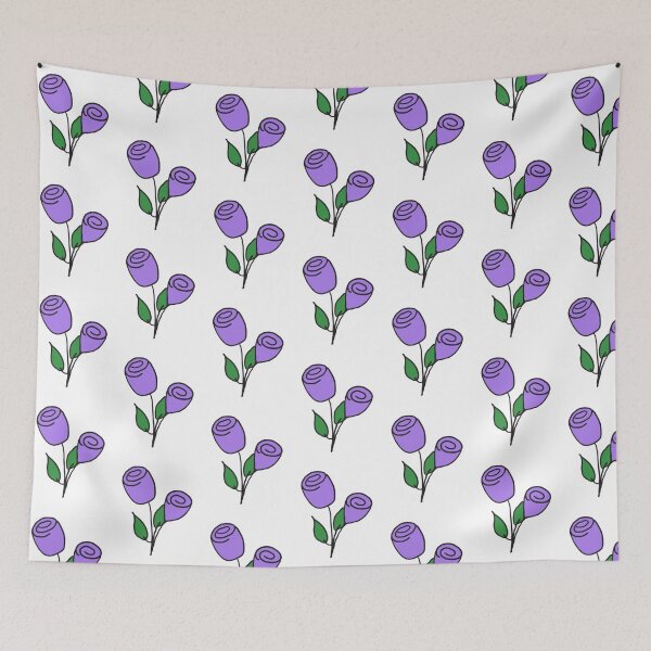 Item preview, purple roses designed and sold by Sribbles.