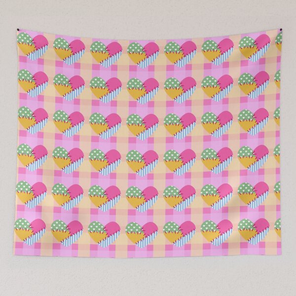 Item preview, Patchwork Caring Bear Inspired Plaid designed and sold by joysqueezed-out.