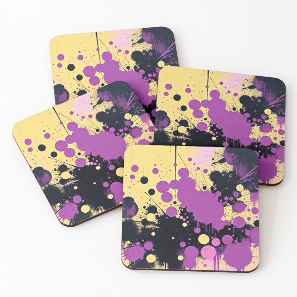 Item preview, comic book style abstract colour splash pattern designed and sold by optimusprime39.