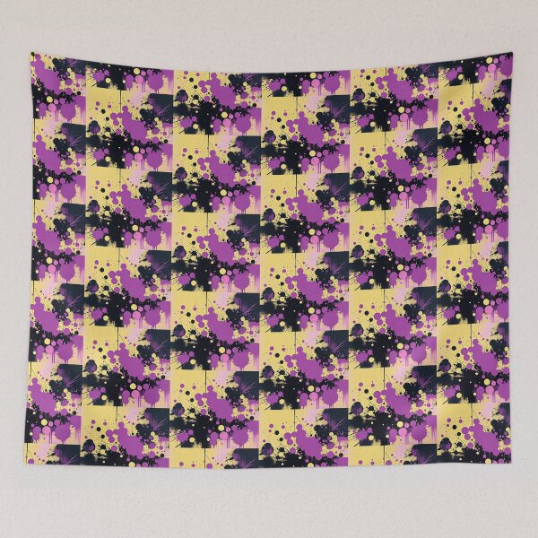 Item preview, comic book style abstract colour splash pattern designed and sold by optimusprime39.