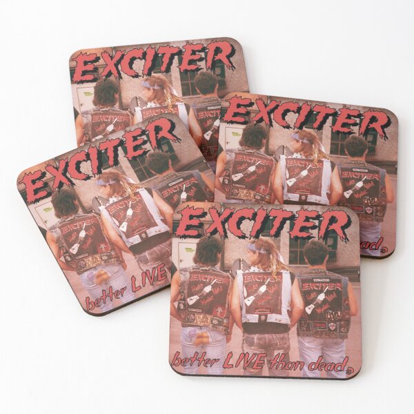 Item preview, Exciter - Better Live Than Dead album 1993 designed and sold by RussellBaileyno.