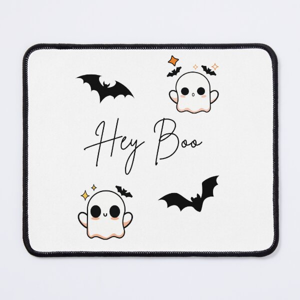Item preview, Hey Boo - Ghosts and Bats designed and sold by BubonicCowboy.