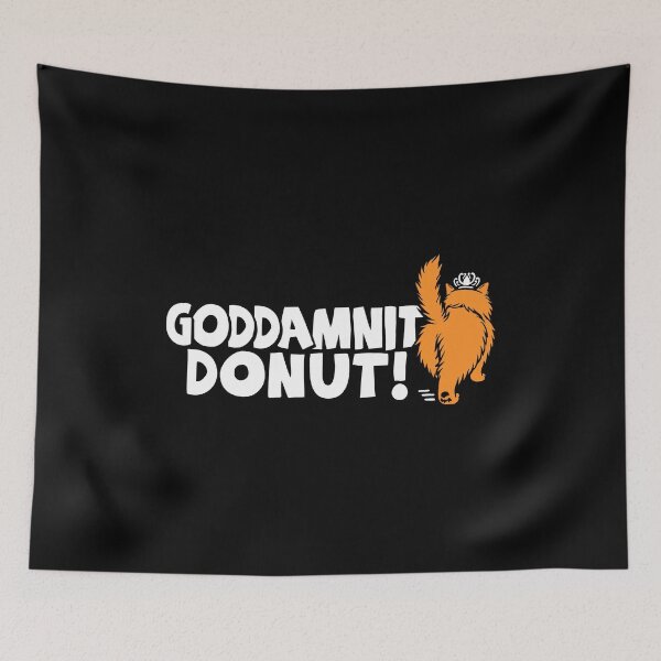 Item preview, Goddamnit Donut designed and sold by BootsBoots.