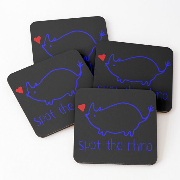 Item preview, SPOT THE RHINO 7 designed and sold by Marni Scofidio Desi9ns.
