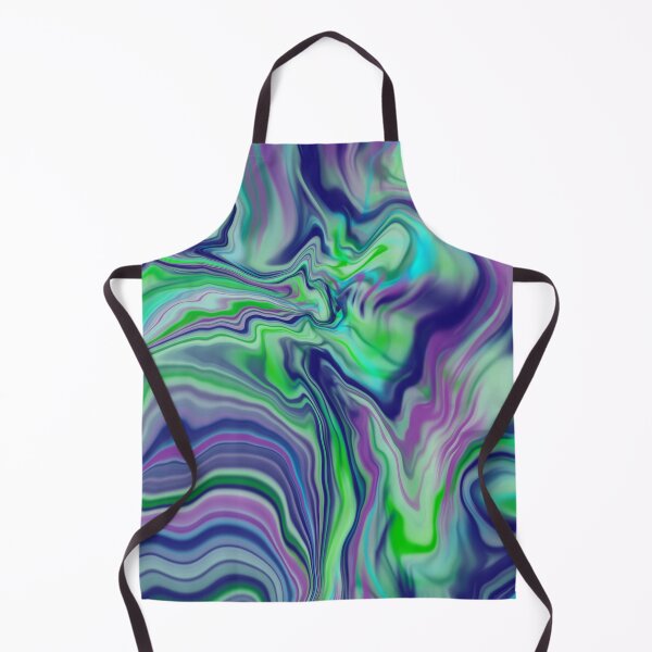 Item preview, Green Purple Blue Digital Flow designed and sold by Zinnigarcreates.