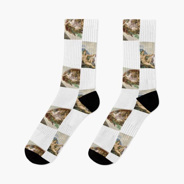 Item preview, Funny Meme Cat God Creation Of Adam designed and sold by AShanDome.
