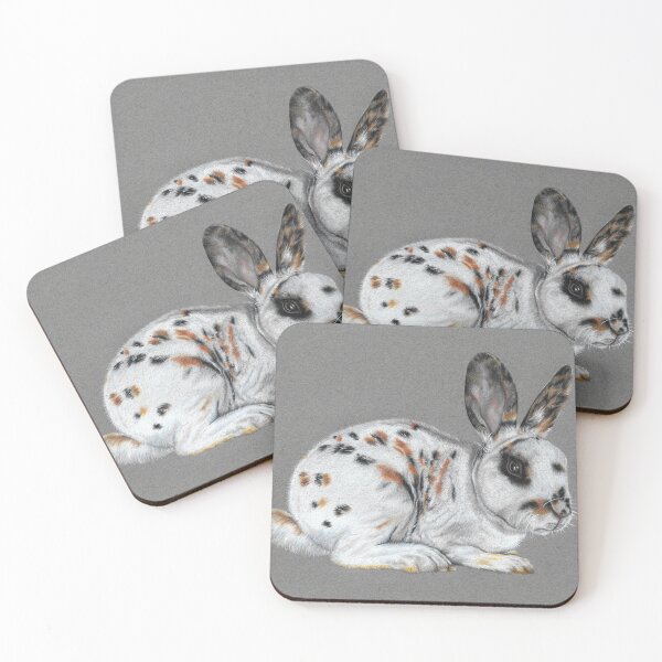 Item preview, Dalmatian Rex Rabbit designed and sold by CozyRainRabbit.