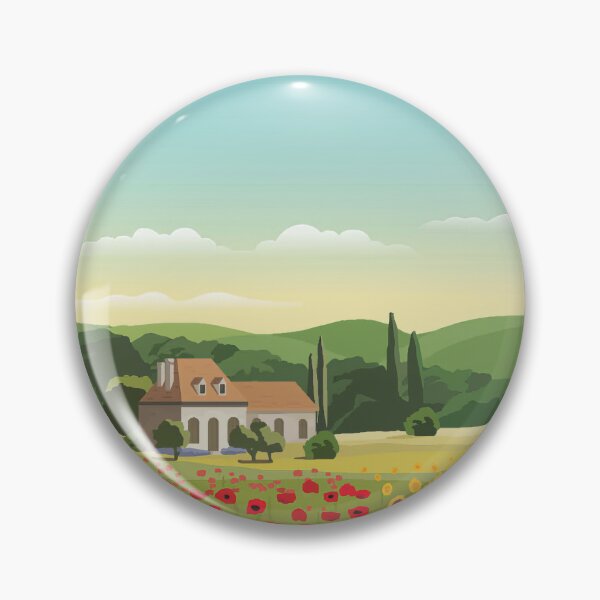 Item preview, Countryside Flower Cottage designed and sold by Roundspace3789.
