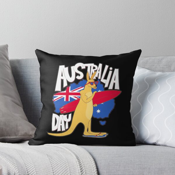Item preview, Australia Day Surfing Kangaroo designed and sold by MouseDeSigns.