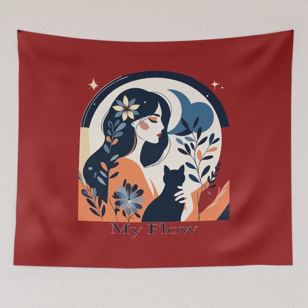 Item preview, My Flow - Find your rhythm. Embrace your flow. designed and sold by ElisabethRaven.
