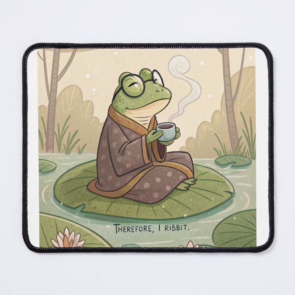 Item preview, THEREFORE I RIBBIT designed and sold by WILDWEAR COLLECTION.