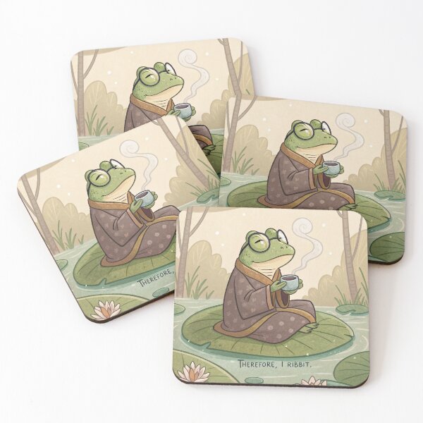 Item preview, THEREFORE I RIBBIT designed and sold by WILDWEAR COLLECTION.