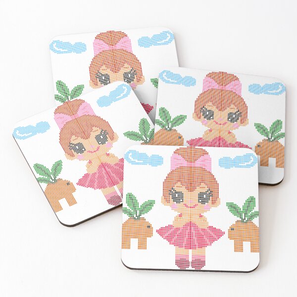 Item preview, Pixel Art Girl in the park in Save the Planet Concept. designed and sold by MigWhimsy.