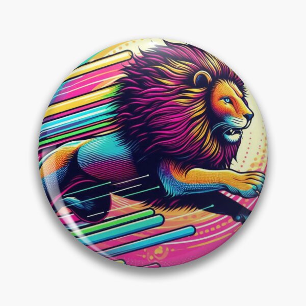 Item preview, Running wild king lion  designed and sold by Dogandesighn.