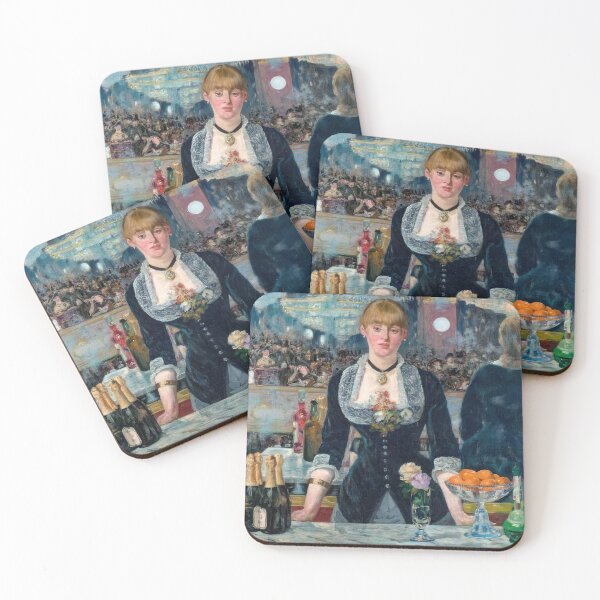 Aperçu de l'œuvre Manet Le bar des Folies bergère créée et vendue par stevepaint.