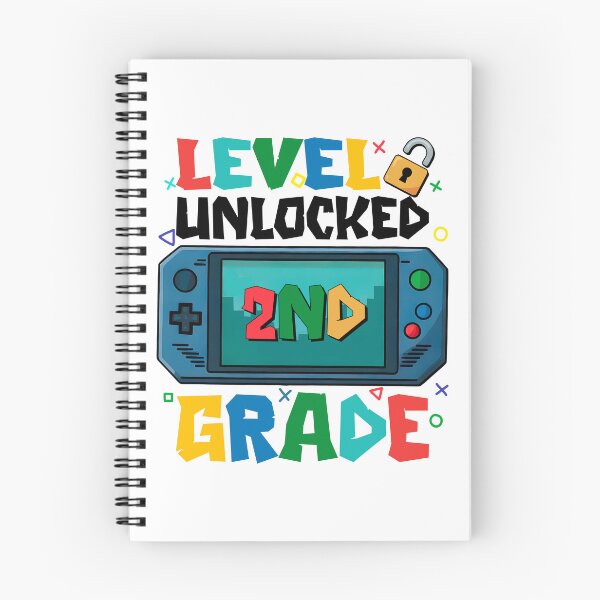 Item preview, Level Unlocked 2nd Grade Gamer Back to School designed and sold by HasHs.