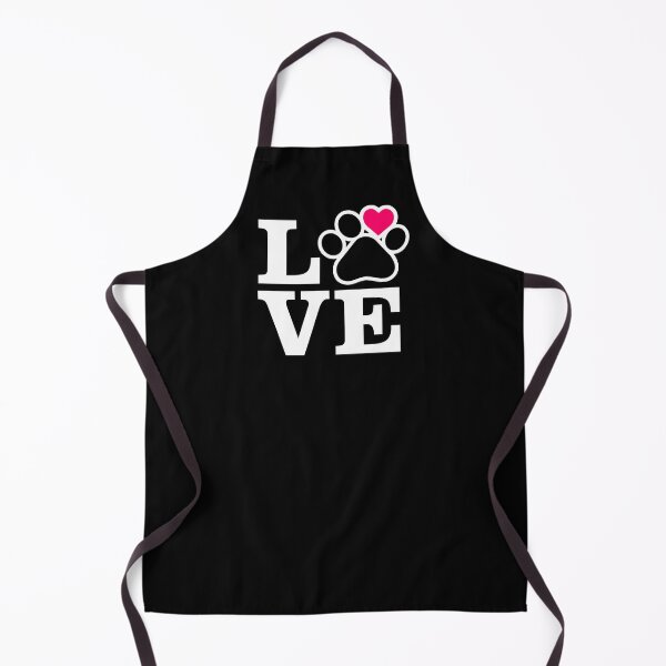 Item preview, Dog Paw Love Heart designed and sold by MouseDeSigns.