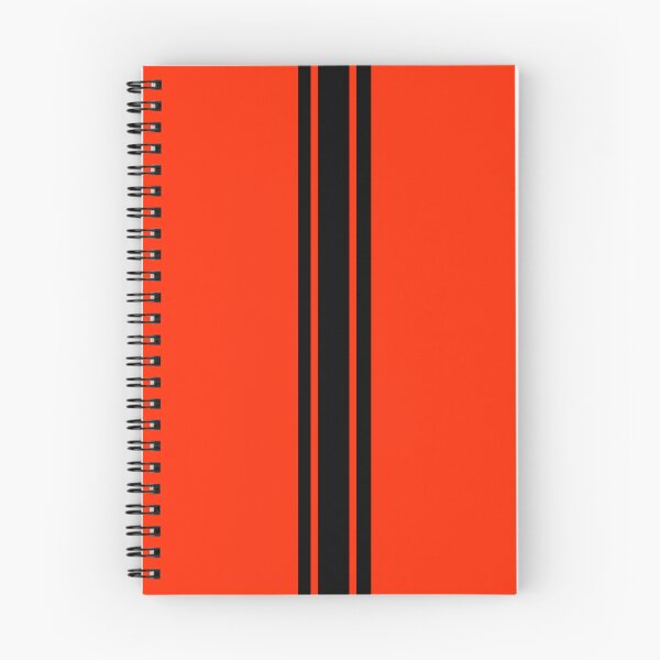 Item preview, Single Stripe with 2 Thick Pinstripes (Black On Bright Red) designed and sold by Racing Stripes Only.