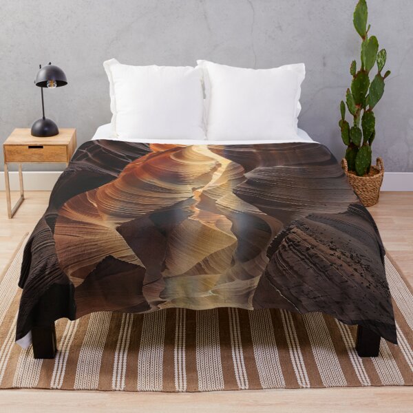 Item preview, Antelope Canyon Light Beam Art Print – Arizona Desert Wonders designed and sold by pixelated_echoes.