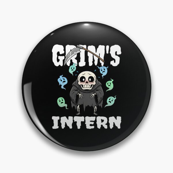Item preview, GRIM'S INTERN - SKELETON HALLOWEEN designed and sold by KEF Custom.