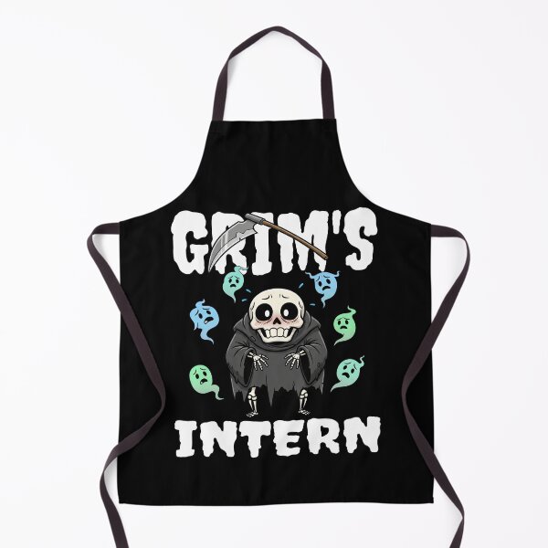 Item preview, GRIM'S INTERN - SKELETON HALLOWEEN designed and sold by KEF Custom.