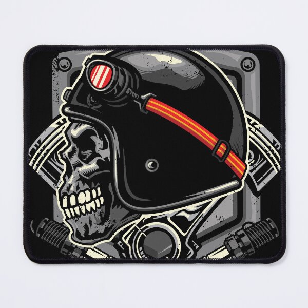 Item preview, Skull Vintage Racer designed and sold by bazziergraphik.
