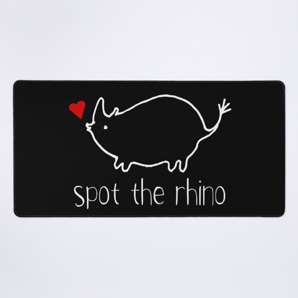 Item preview, SPOT THE RHINO 4 designed and sold by Marni Scofidio Desi9ns.
