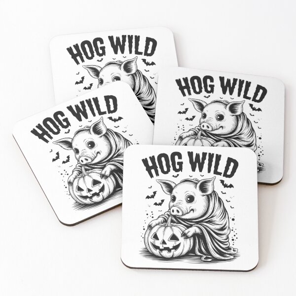 Item preview, Hog Wild - Halloween  designed and sold by teevoxx.
