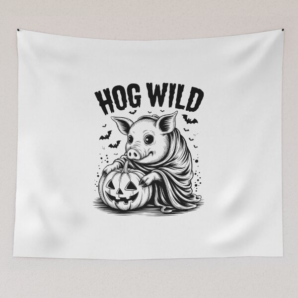Item preview, Hog Wild - Halloween  designed and sold by teevoxx.