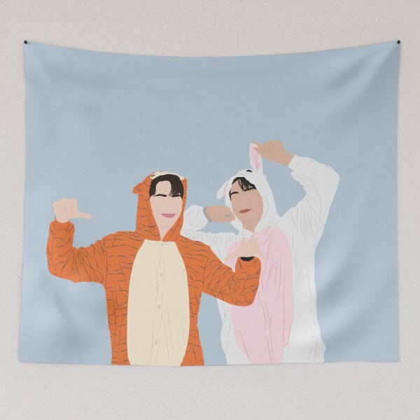 Item preview, Teeny Tiger and Big Bunny | wandee goodday designed and sold by Pinu92.