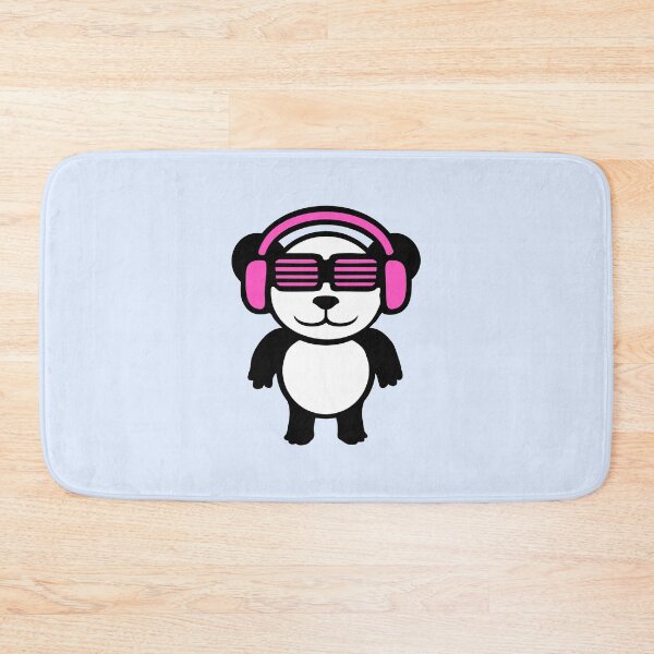 Item preview, Panda Bear Party DJ Music Club Slits Sunglasses Cool designed and sold by shirt-o-mat.
