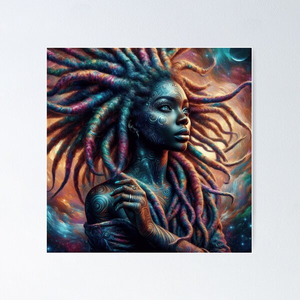Item preview, The Cosmic Lioness designed and sold by desAIgns by Rosa.