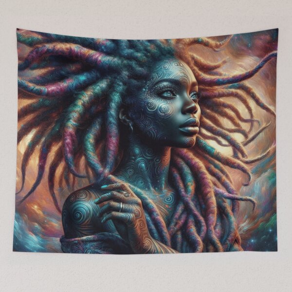 Item preview, The Cosmic Lioness designed and sold by desAIgns by Rosa.