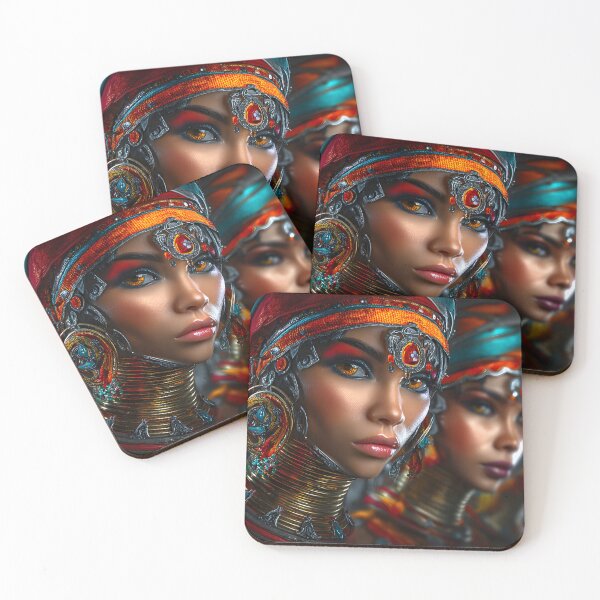 Item preview, Exquisite Portrait of a Dazzling Ethereal Queen designed and sold by Artessie.