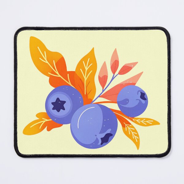 Item preview, Blueberry Bliss – Vibrant Fruit Art with Autumn Vibes designed and sold by enly shop.