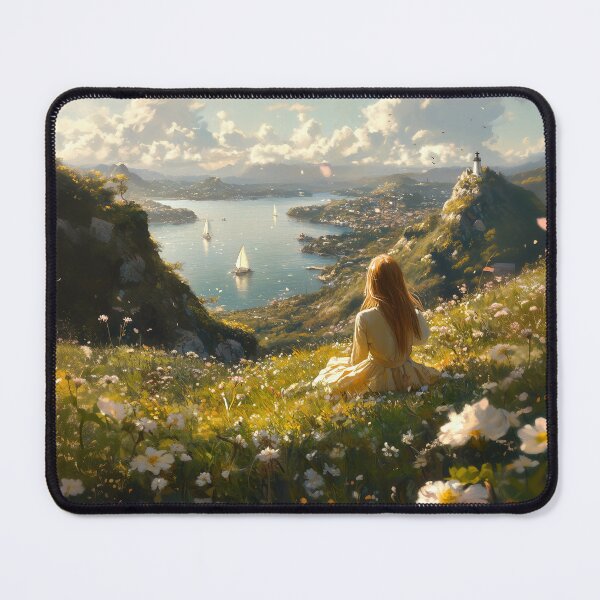 Item preview, Ghibli Style Enjoying The Valley_01 designed and sold by Man-Made-Art.