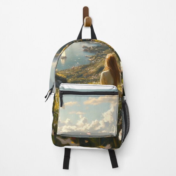 Item preview, Ghibli Style Enjoying The Valley_01 designed and sold by Man-Made-Art.
