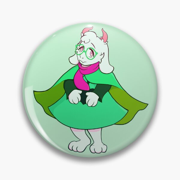 Item preview, Ralsei Deltarune Sticker Pin designed and sold by evyshnya.